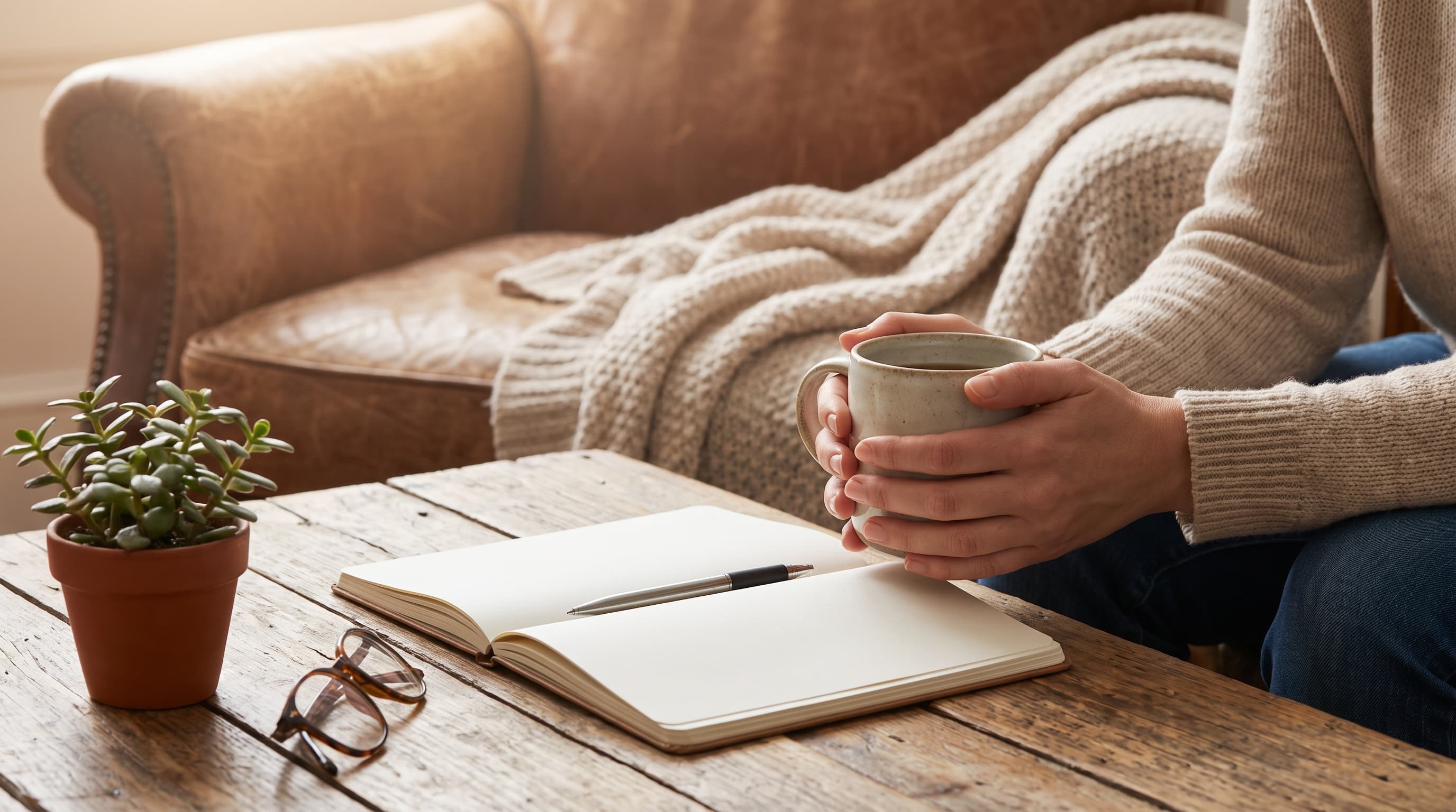 person reading hardcover book
