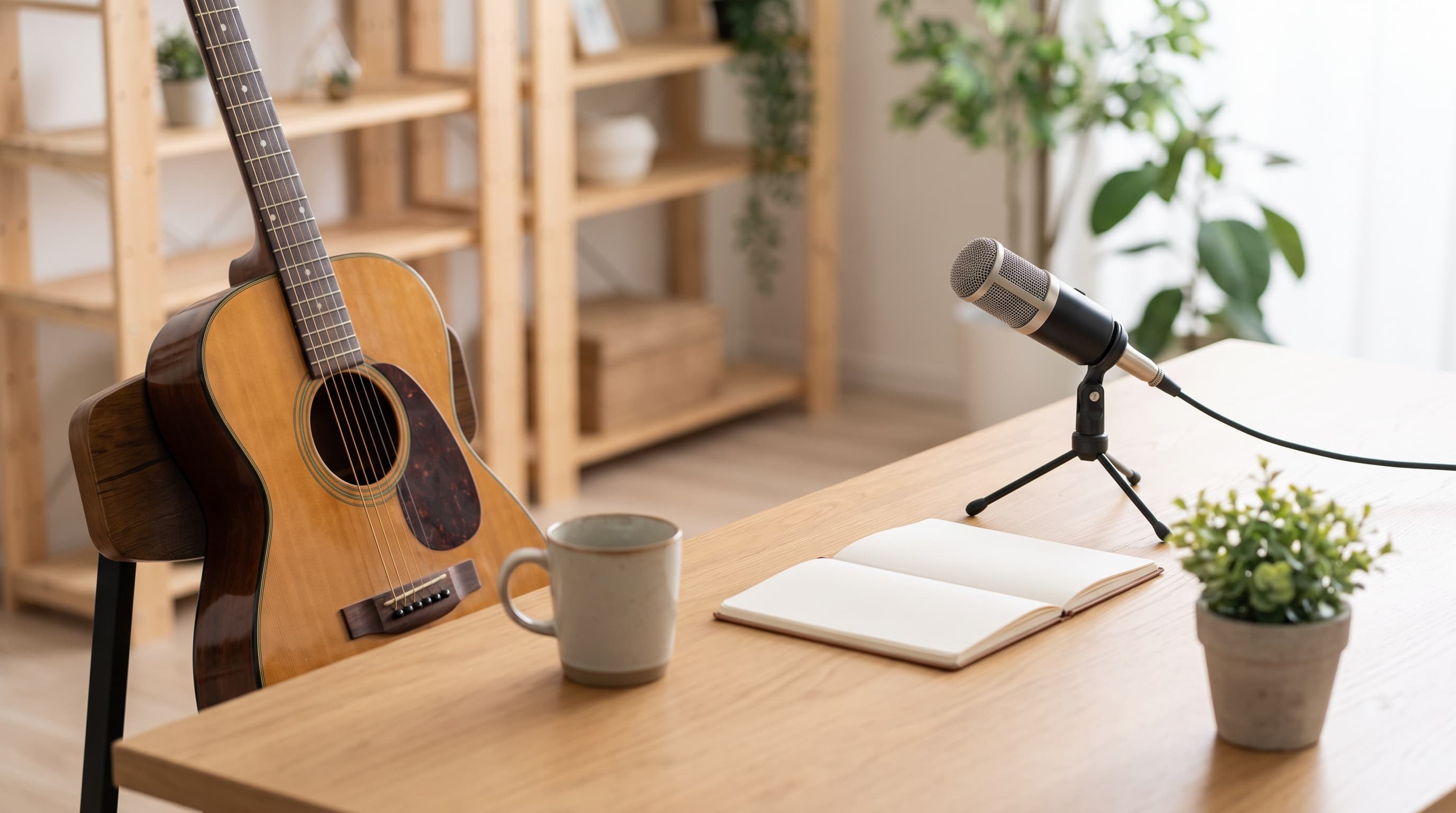 guitar and metronome