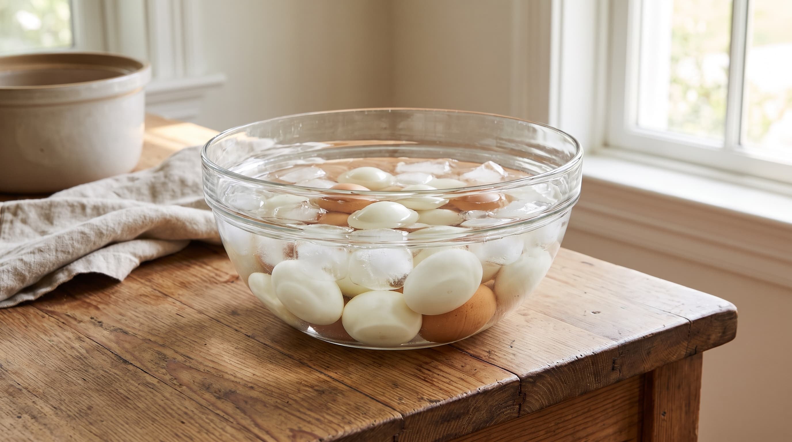eggs in ice