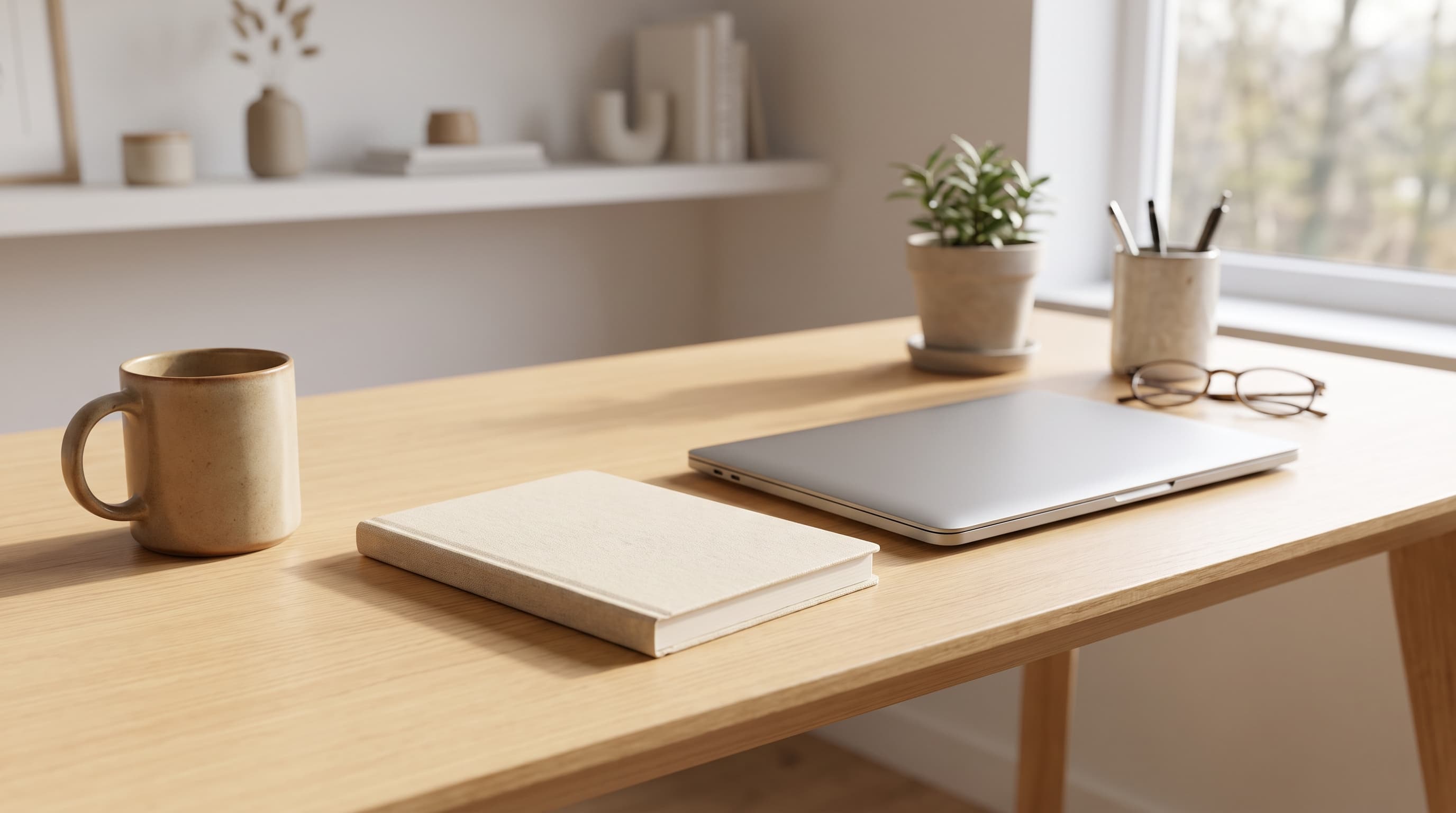 resume on desk