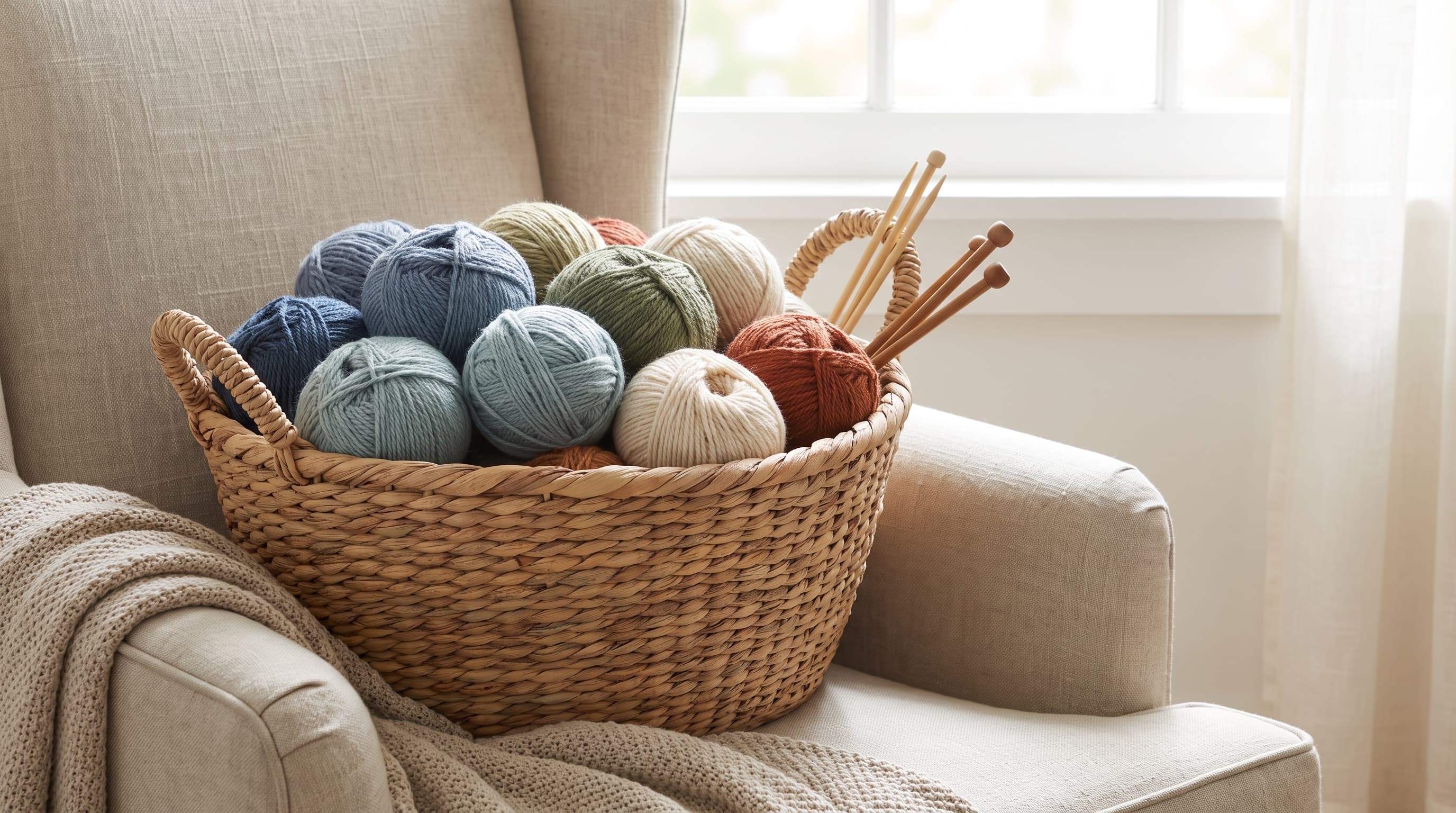grey yarn swatch