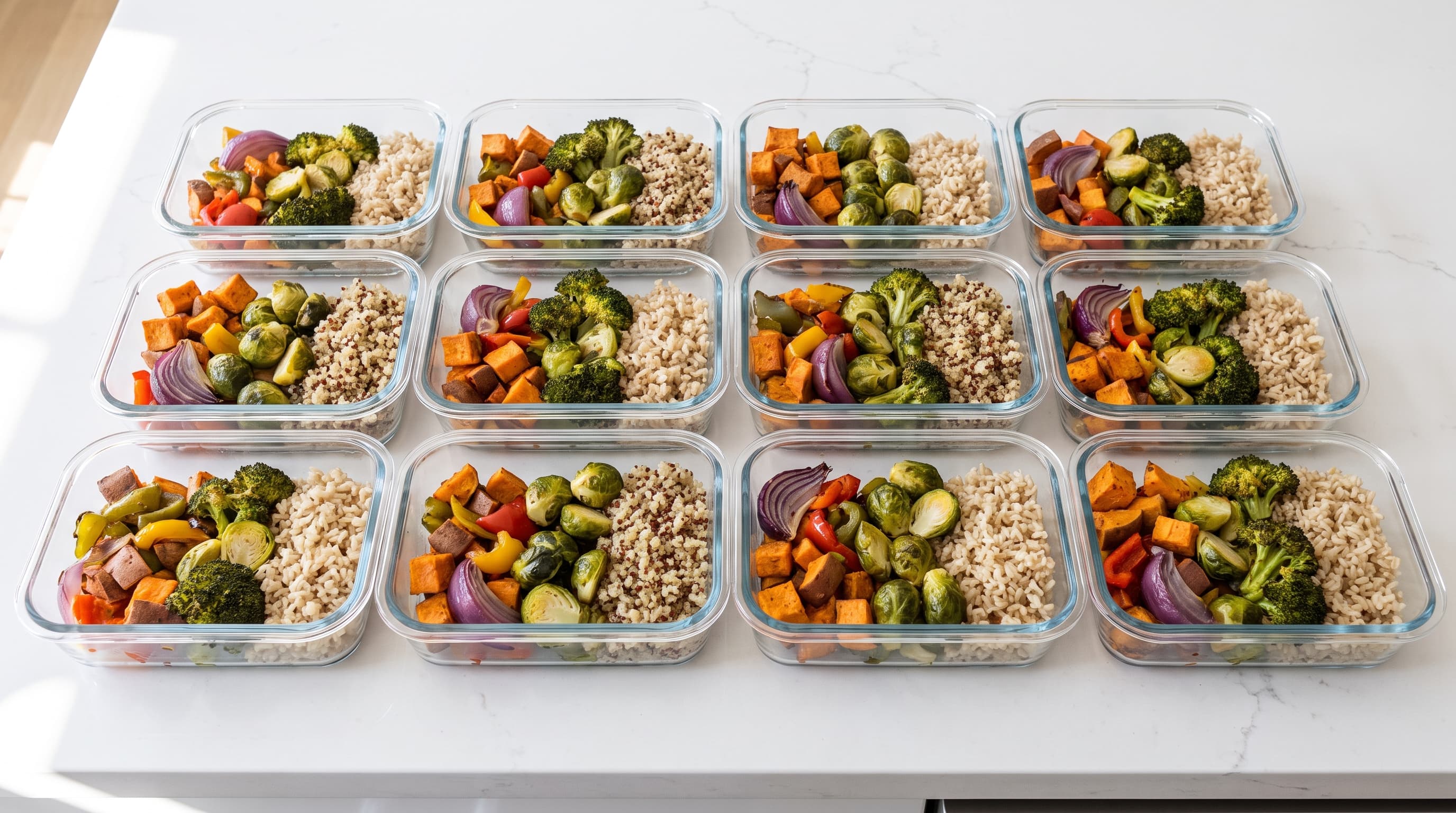 packed lunch boxes