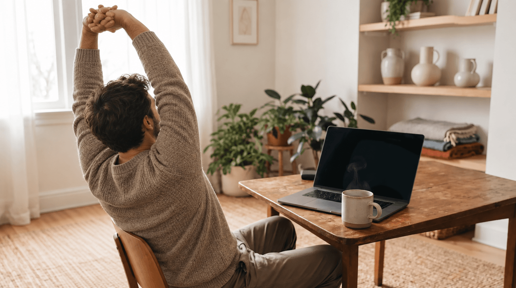 laptop home workspace