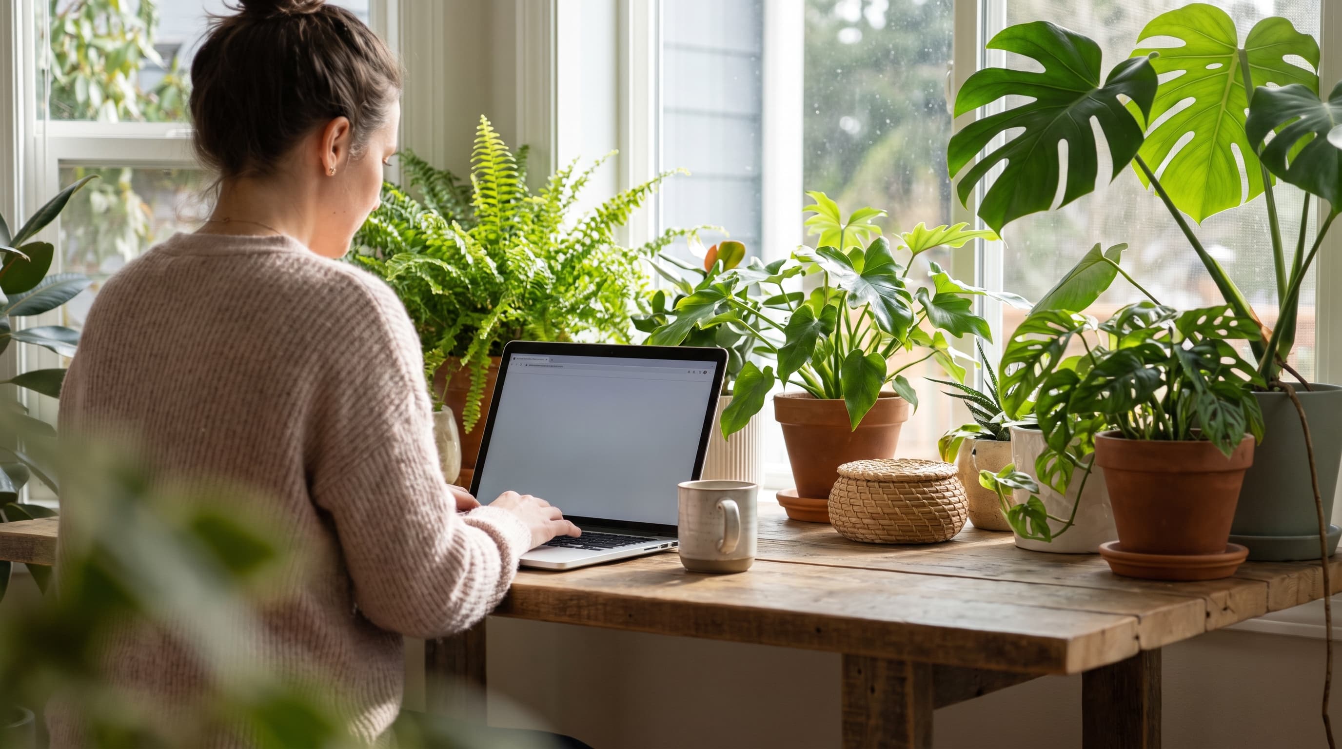 home office workspace